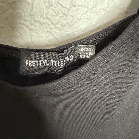 Pretty Little Thing Black long sleepware - Picture 2 of 7
